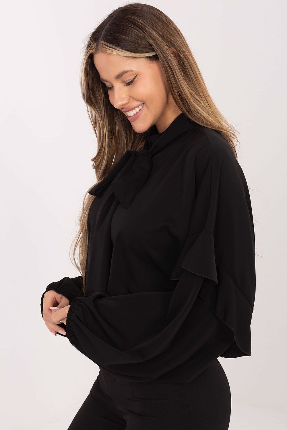 Women's Collarless Elegant Shirt — Brown-LeStyleParfait