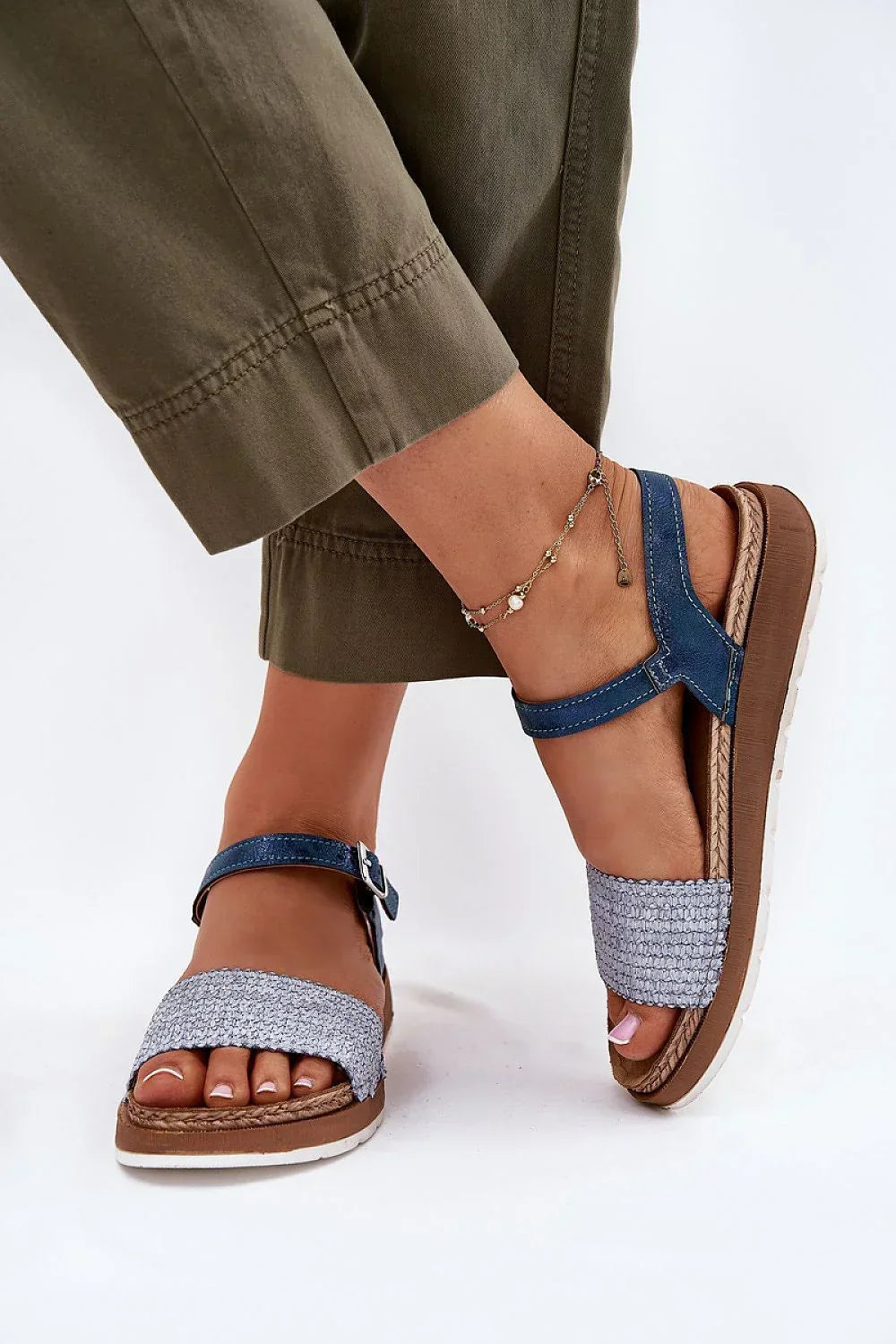 Women’s Comfort Buckle Sandals-Women's Sandals-LeStyleParfait