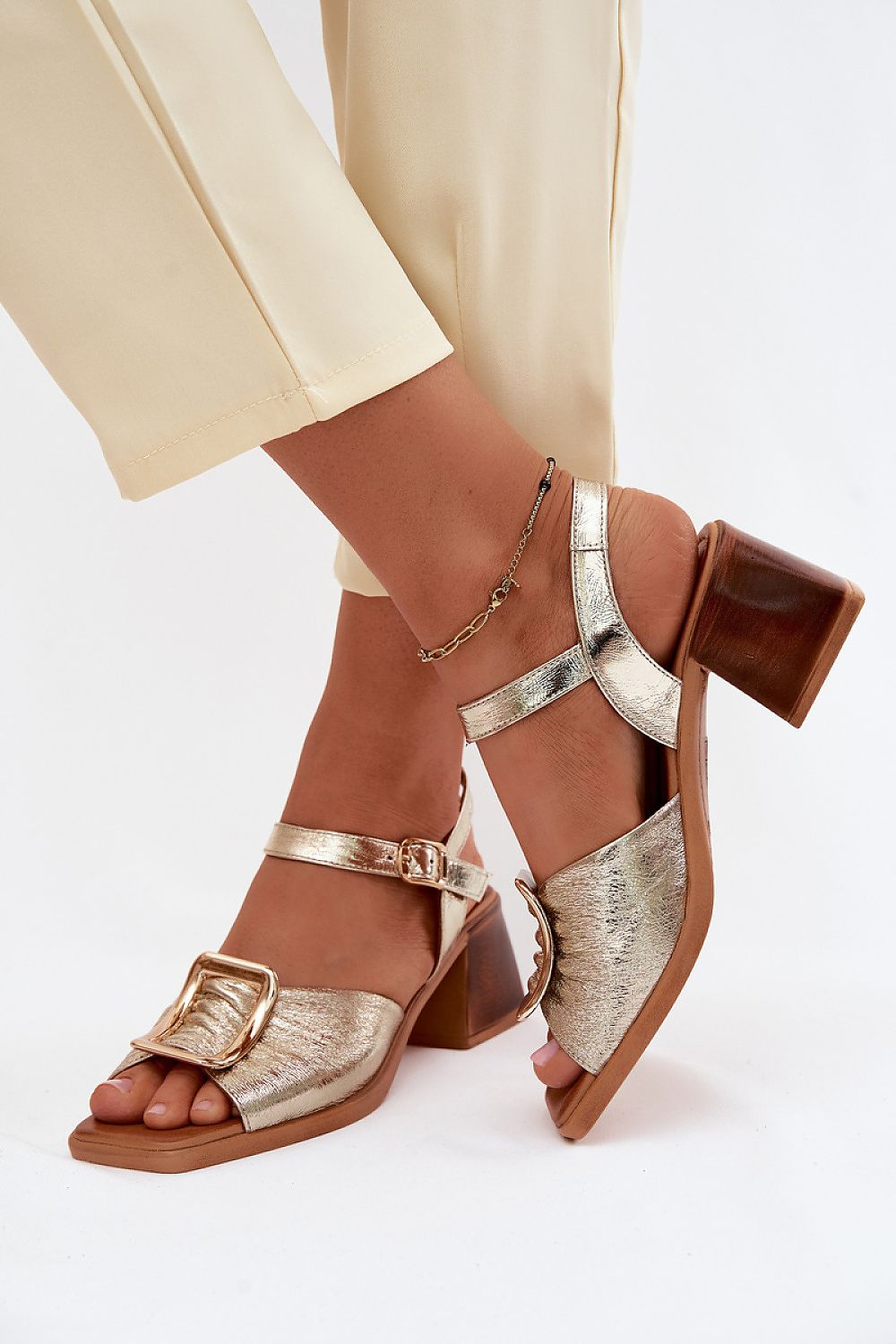 Women’s Daily Wear Leather Sandals-Women's Sandals-LeStyleParfait
