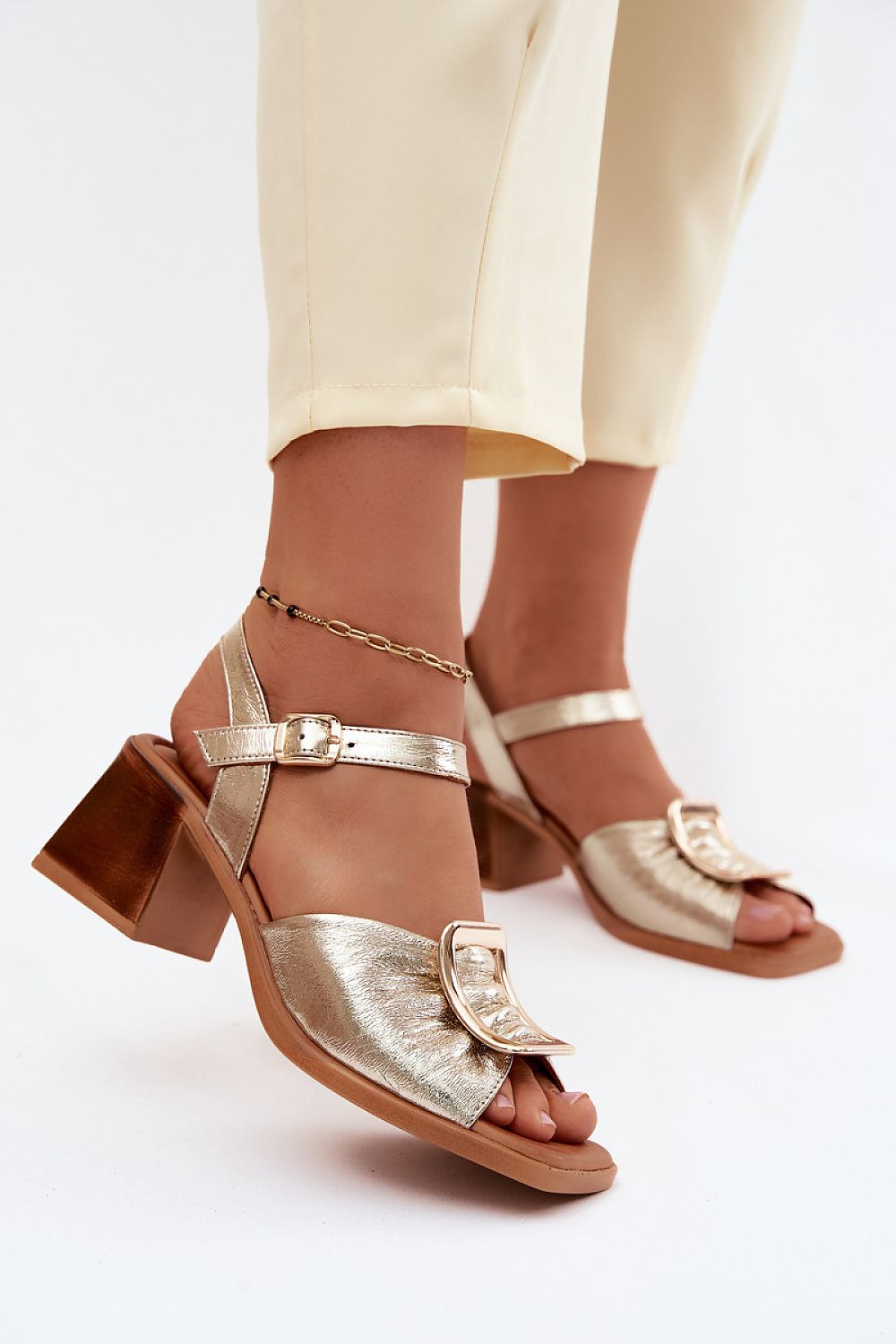 Women’s Daily Wear Leather Sandals-Women's Sandals-LeStyleParfait