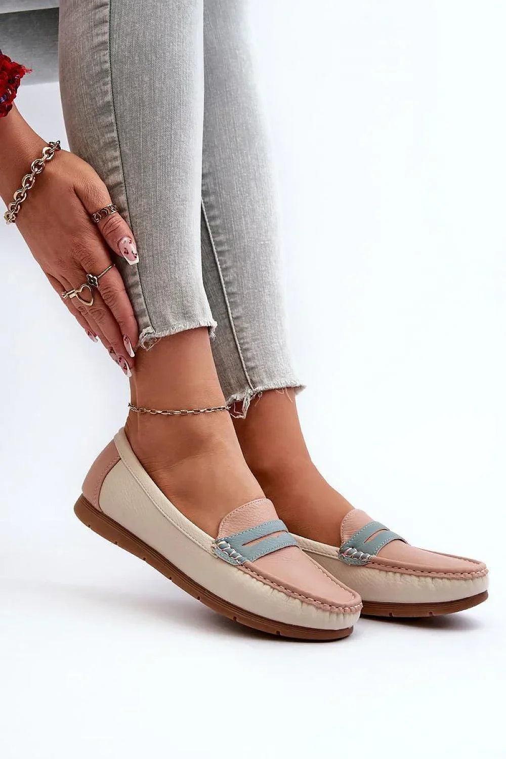 Women’s Eco Leather Moccasin Loafers