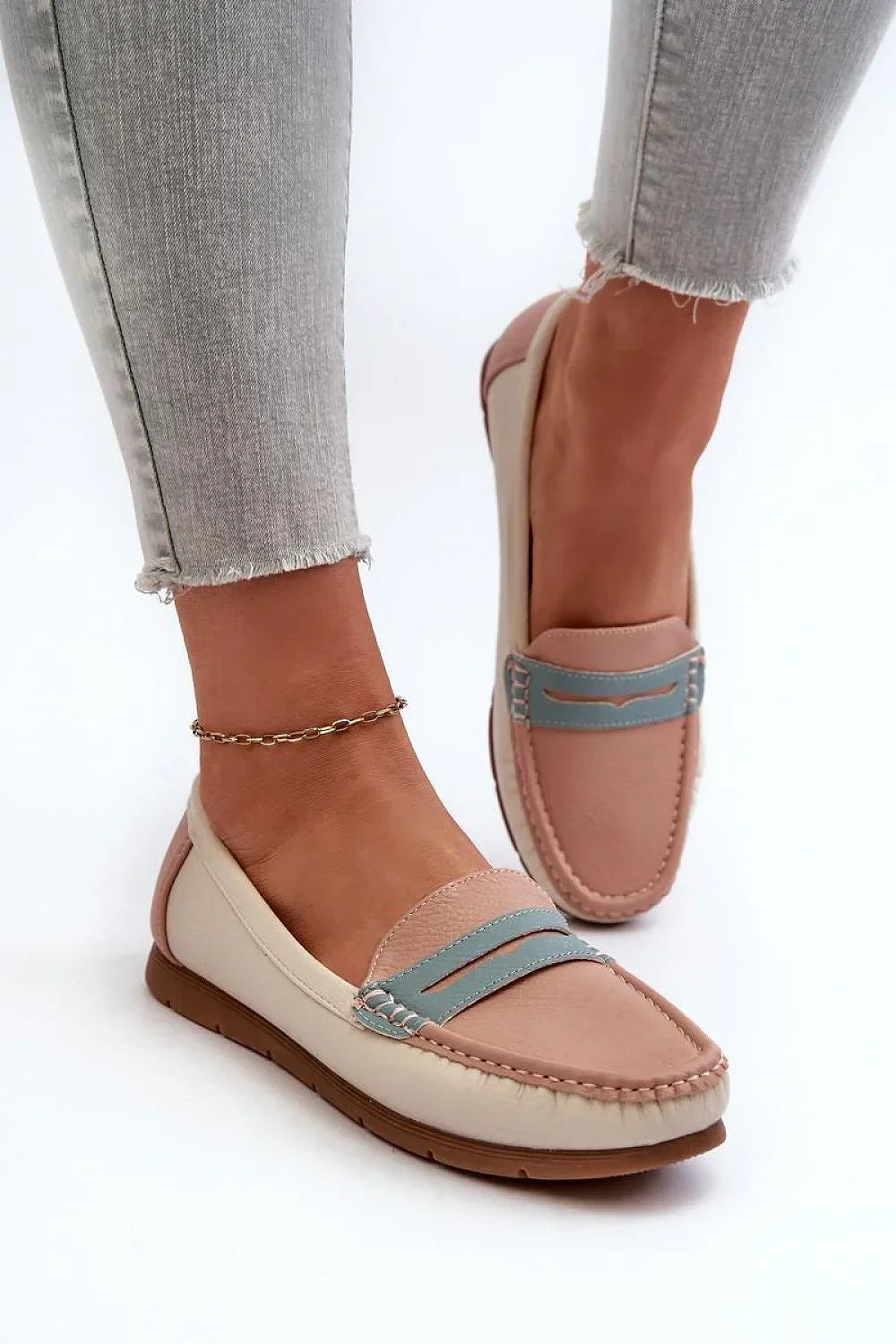 Women’s Eco Leather Moccasin Loafers