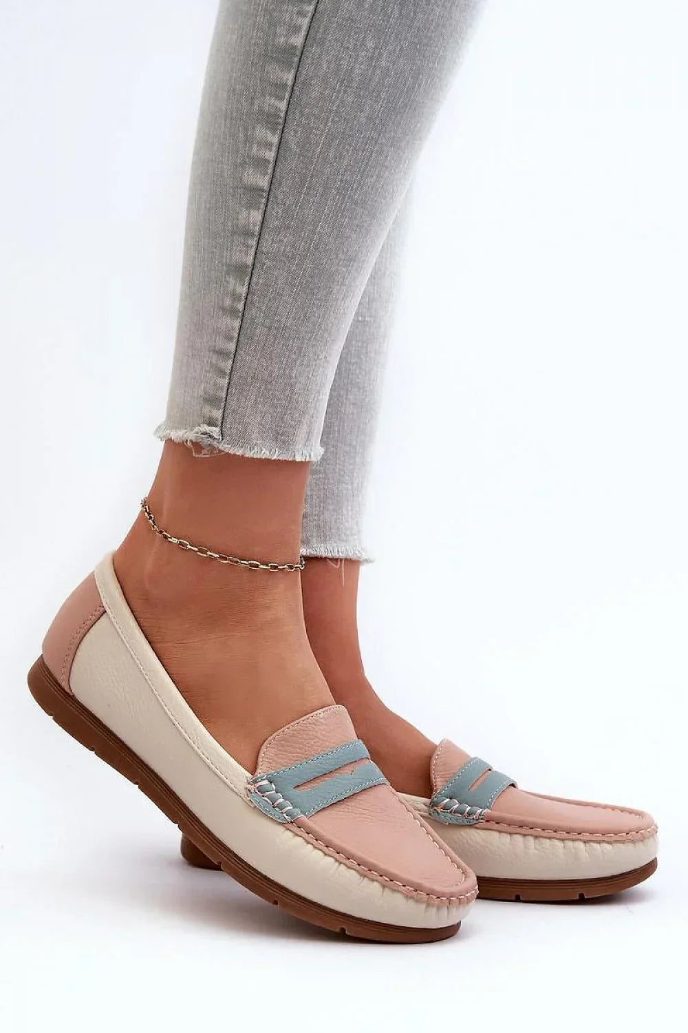 Women’s Eco Leather Moccasin Loafers