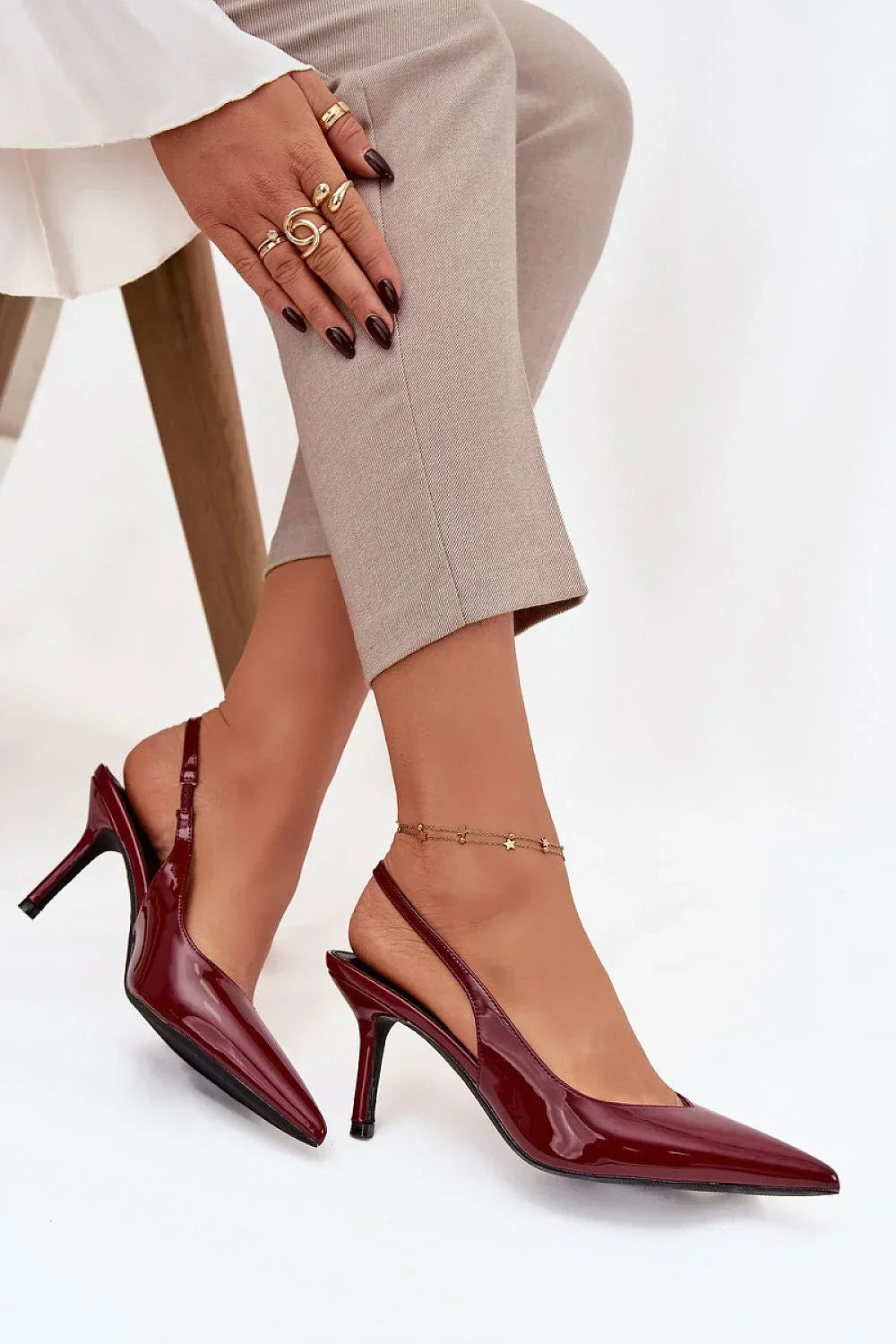 Women's Essential Pointed Toe Stiletto Pumps-Pumps Shoes-LeStyleParfait