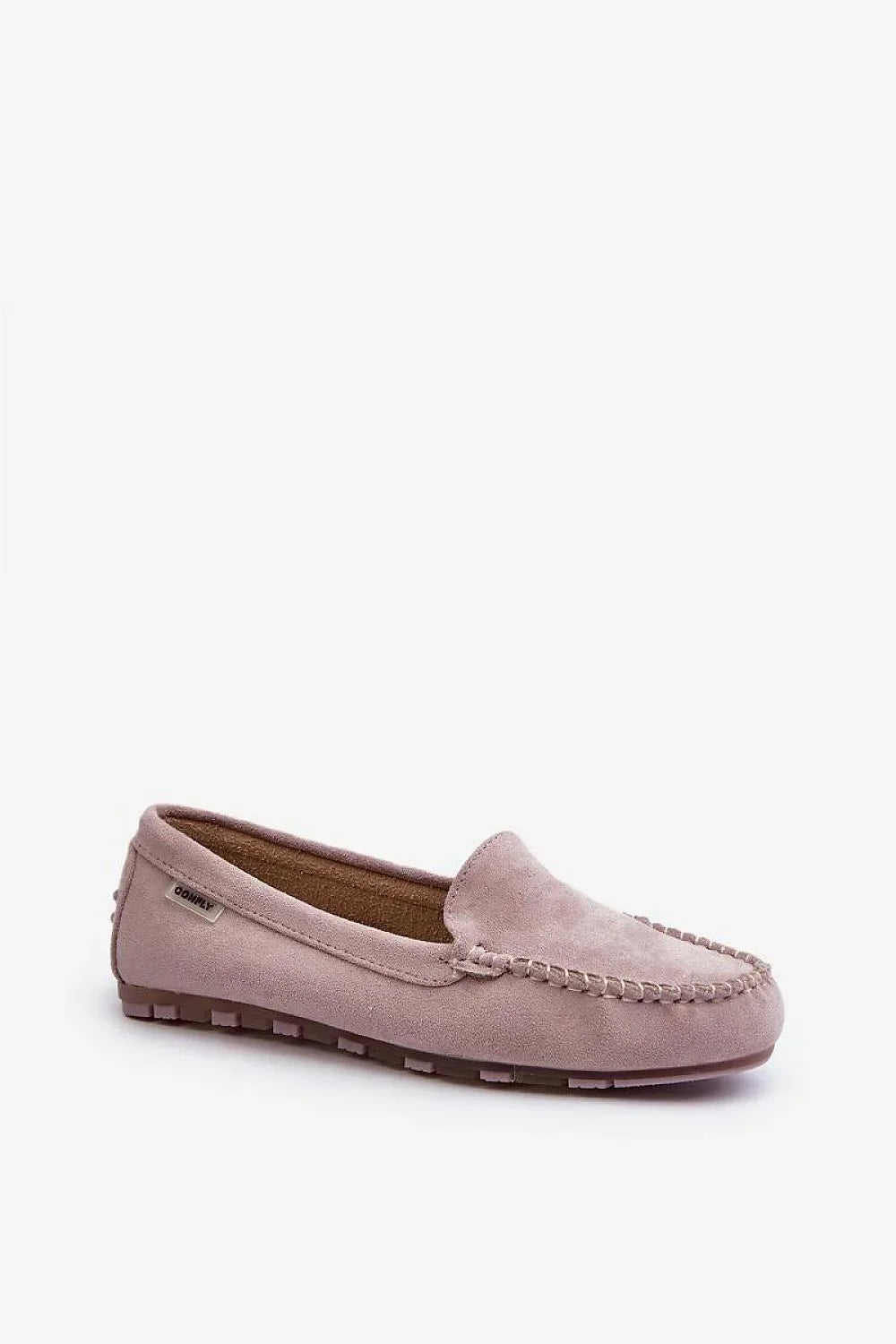 Women’s faux leather driving moccasin loafers, cushioned slip on women’s driving shoes for spring and autumn
