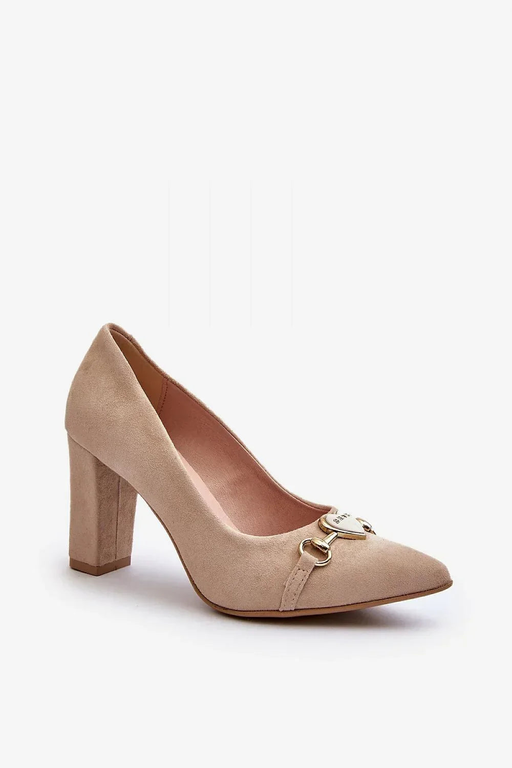 Women's Formal Pointed Toe Block Heel Pumps-Pumps Shoes-LeStyleParfait