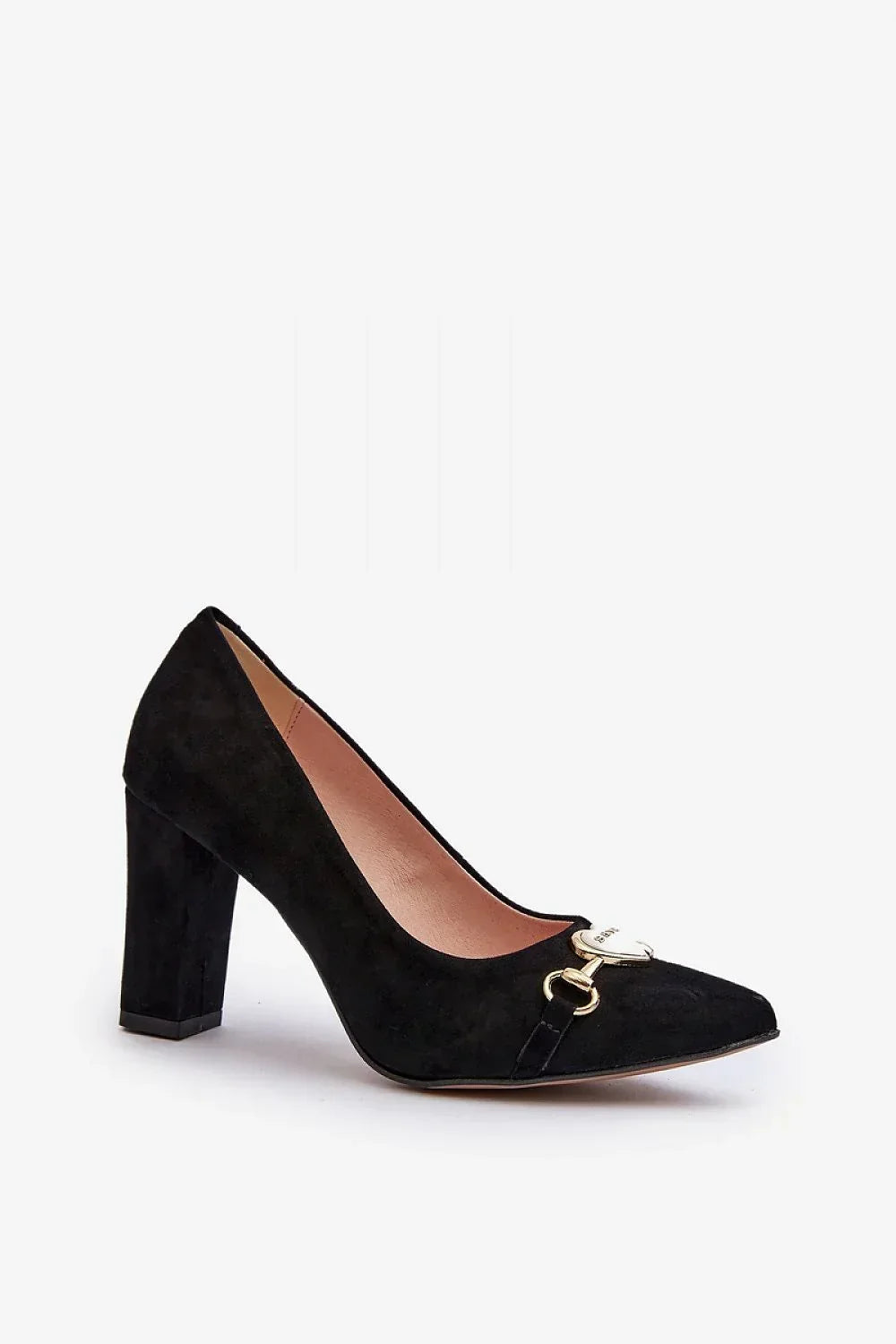 Women's Formal Pointed Toe Block Heel Pumps-Pumps Shoes-LeStyleParfait