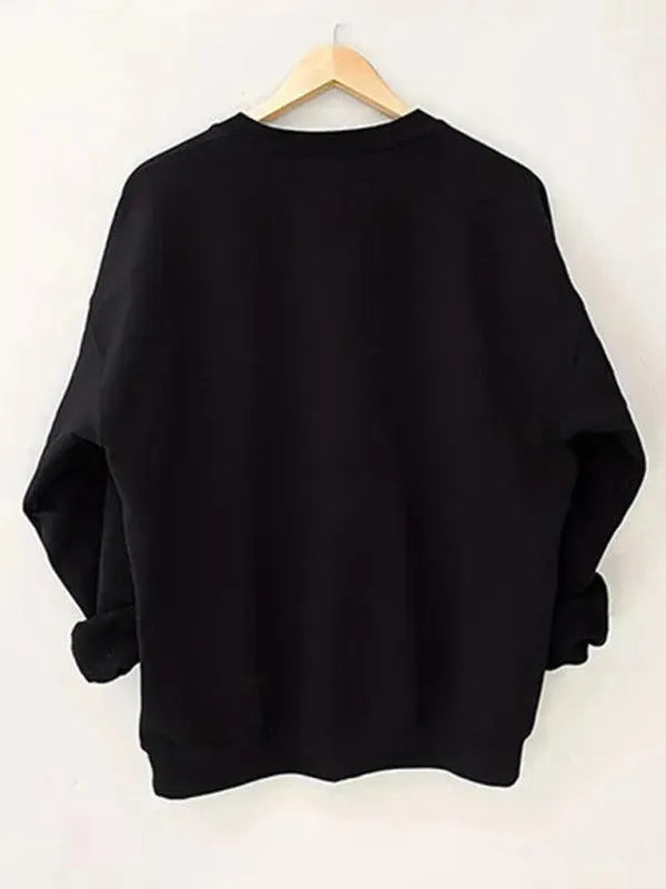 Women's Graphic Crewneck Sweatshirt-Women Sweatshirt-LeStyleParfait