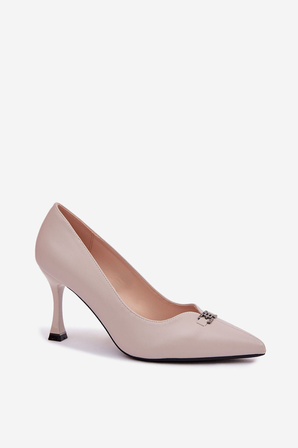 Escarpins Femme gris à bout pointu-Escarpins Femme-LeStyleParfait