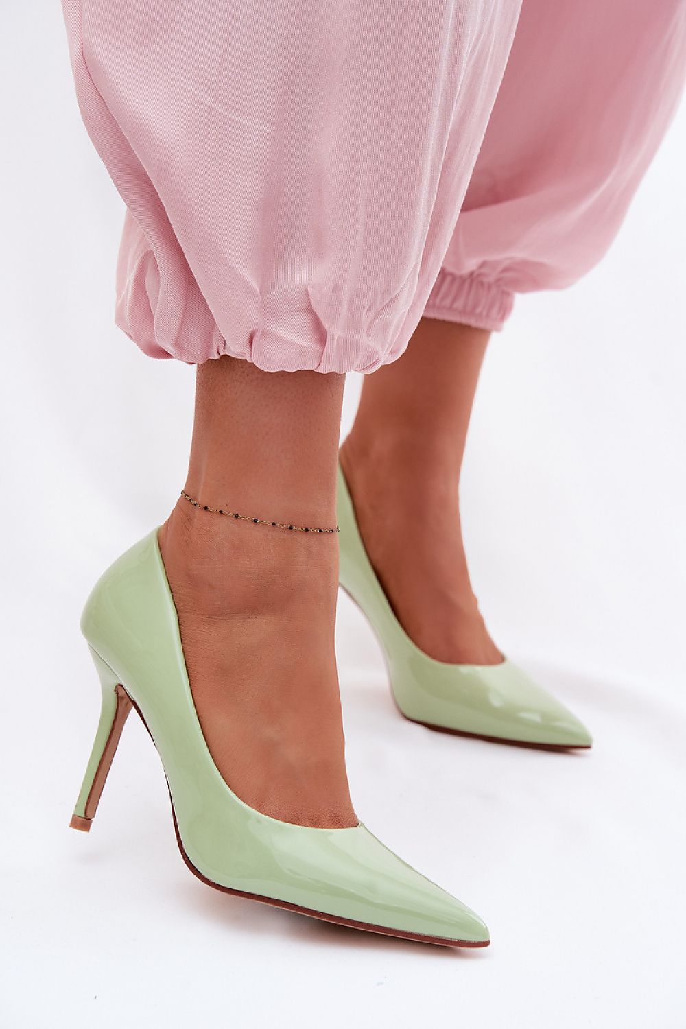 Escarpins Femme en cuir verni à talon aiguille-Escarpins Femme-LeStyleParfait