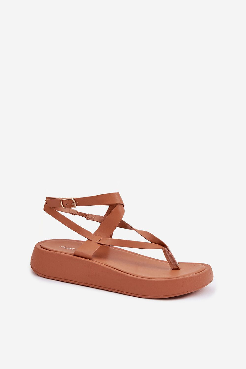Women’s Platform Buckle Daily Sandals-Women's Sandals-LeStyleParfait