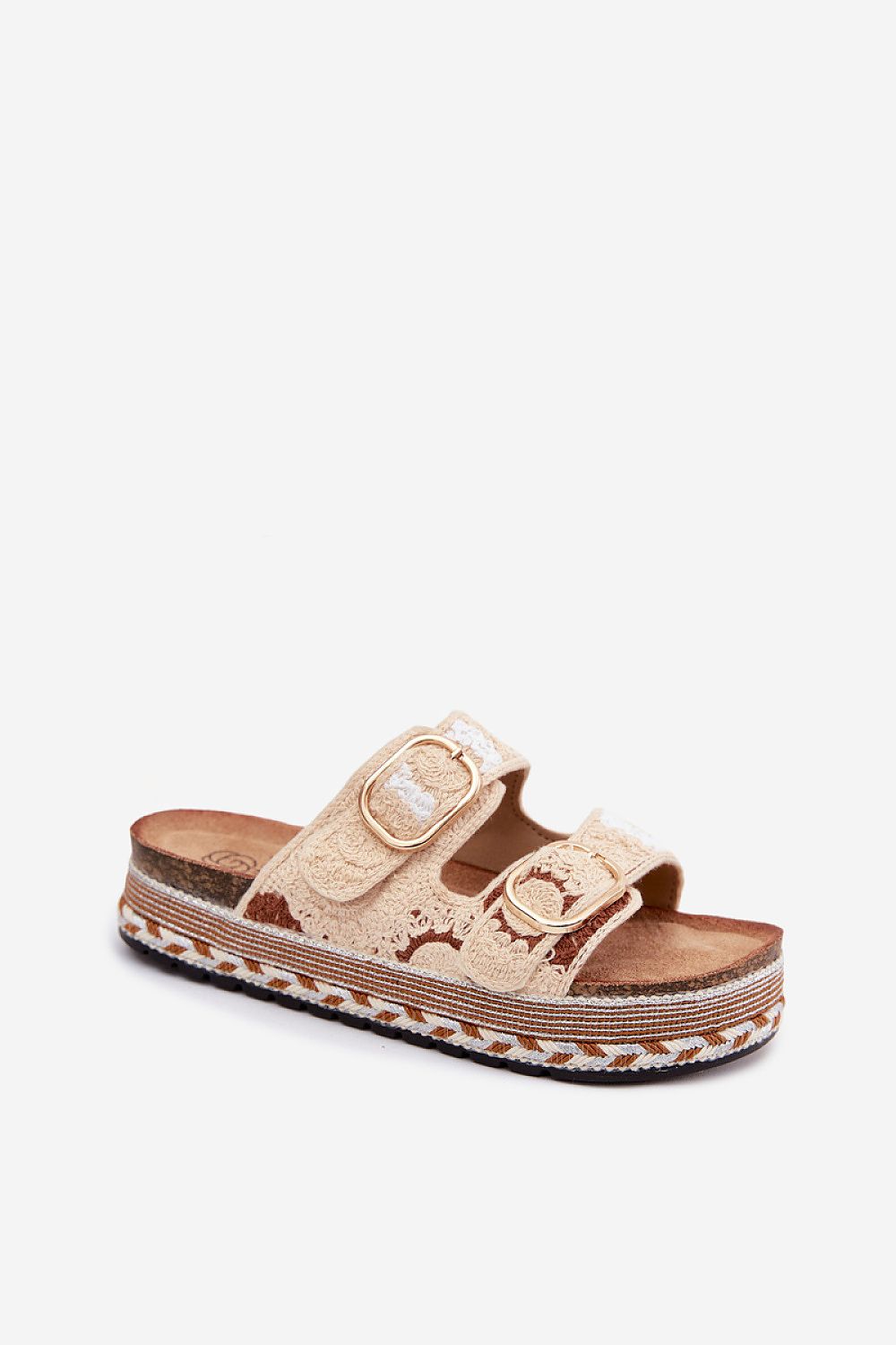 Women’s Platform Buckle Sandals-Women's Sandals-LeStyleParfait