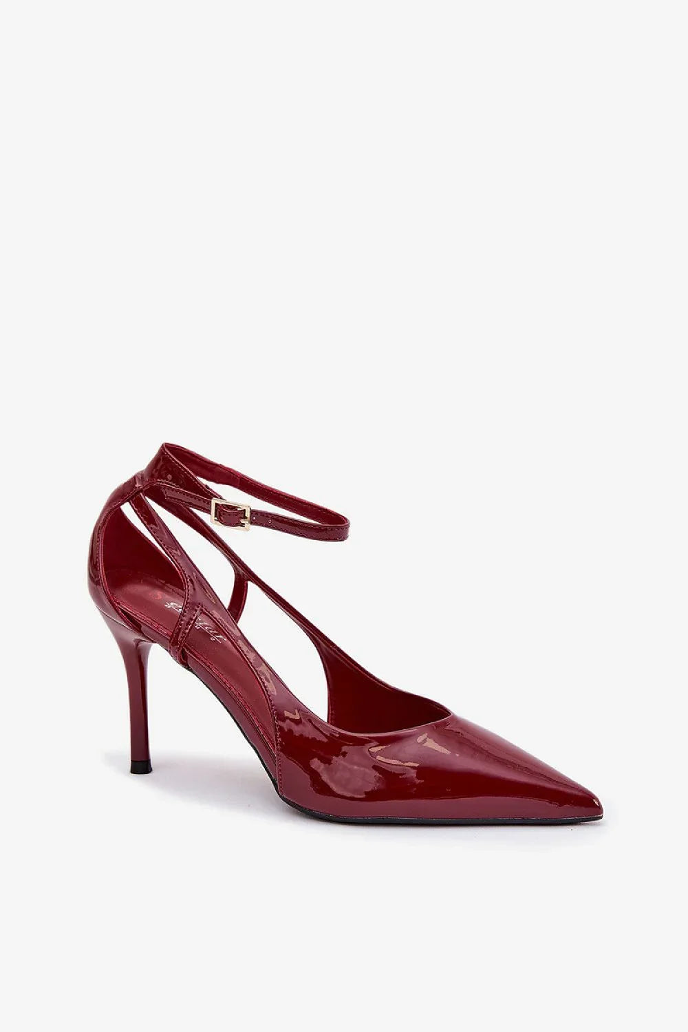 Women's Pointed Toe Ankle Strap Stiletto Pumps-Pumps Shoes-LeStyleParfait
