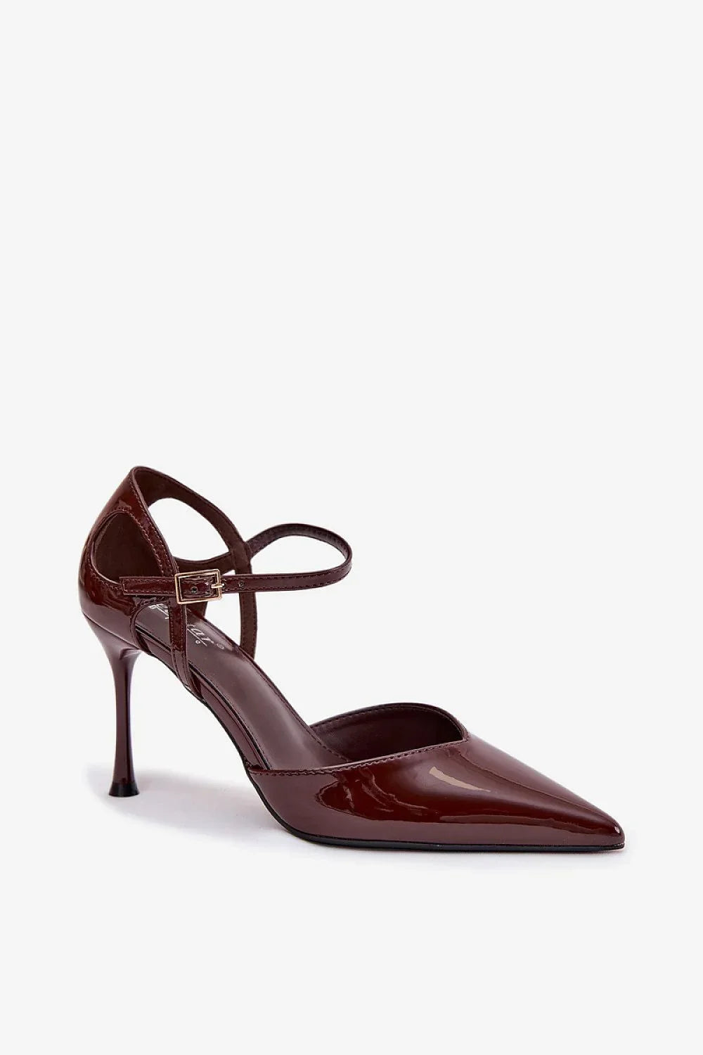 Women's Pointed Toe Ankle Strap Stiletto Pumps-Pumps Shoes-LeStyleParfait