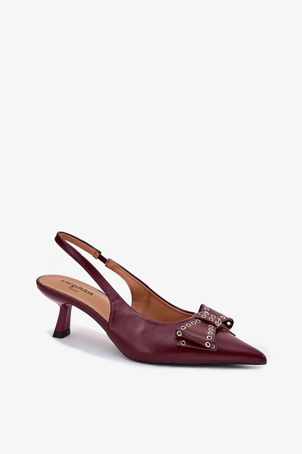 Escarpins Femme à nœud et petit talon-Escarpins Femme-LeStyleParfait