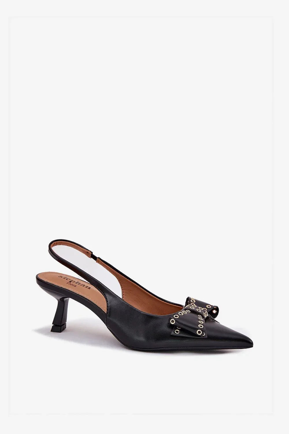 Escarpins Femme à nœud et petit talon-Escarpins Femme-LeStyleParfait