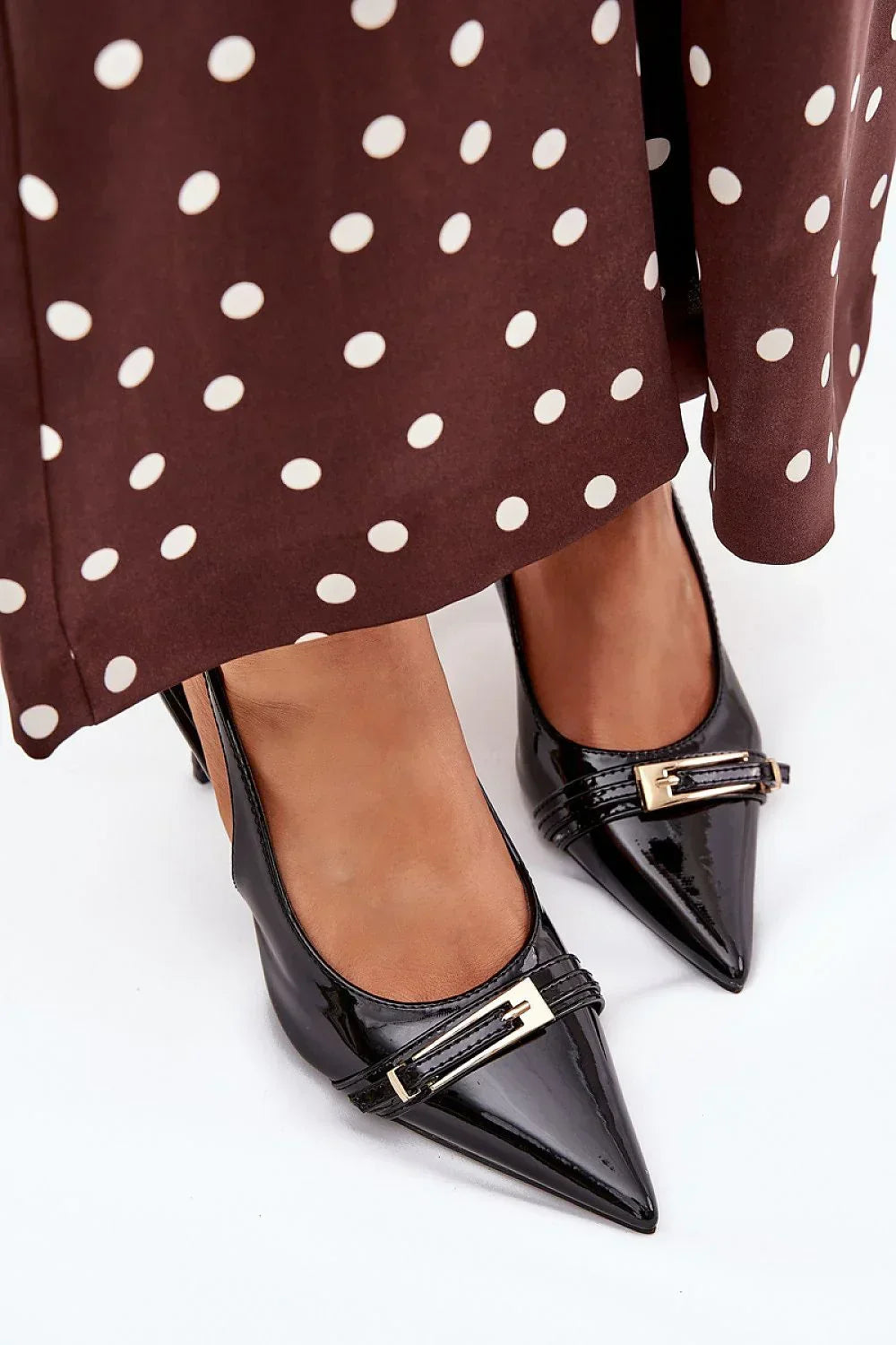 Escarpins Femme à boucle et talon aiguille-Escarpins Femme-LeStyleParfait