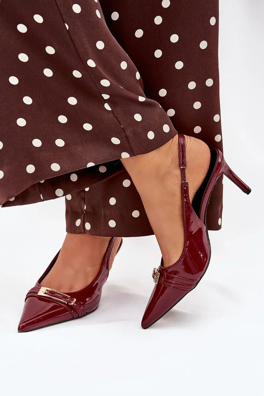 Escarpins Femme à boucle et talon aiguille-Escarpins Femme-LeStyleParfait