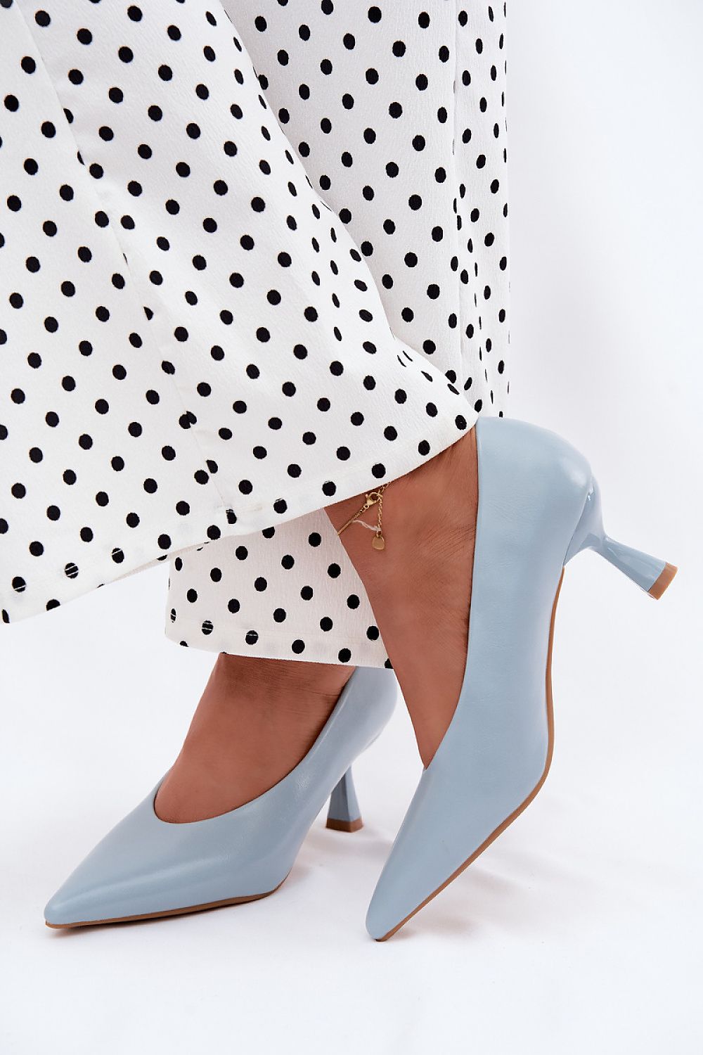Women's Pointed Toe Mid Heel Pumps-Pumps Shoes-LeStyleParfait