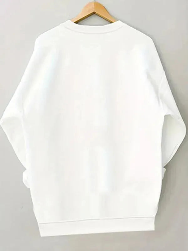 Women's Printed Casual Sweatshirt-Women Sweatshirt-LeStyleParfait
