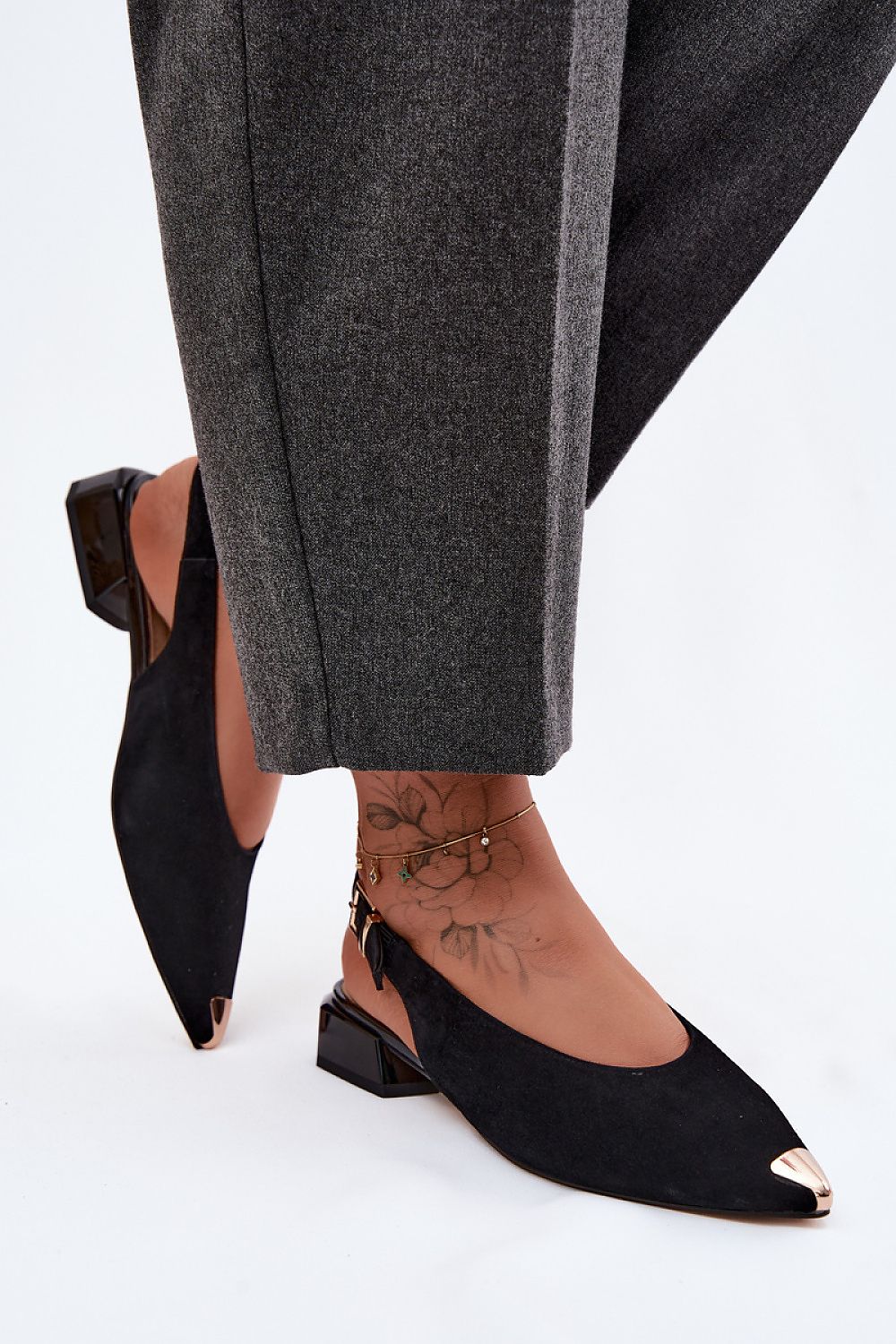 Women’s Slingback Block Heel Sandals-Women's Sandals-LeStyleParfait