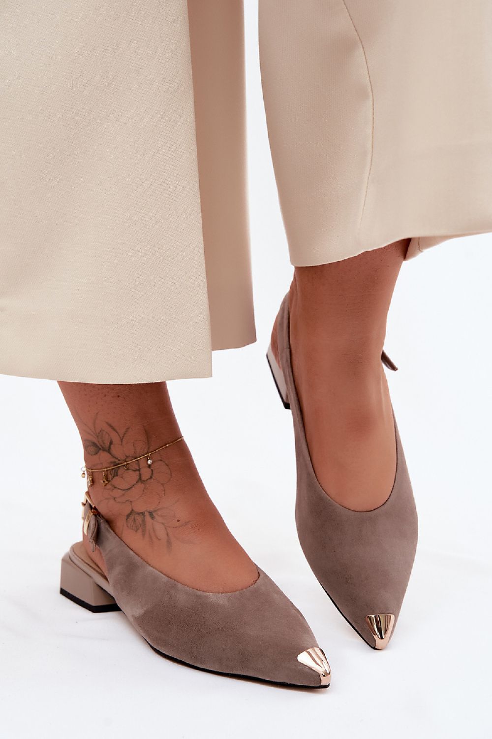 Women’s Slingback Block Heel Sandals-Women's Sandals-LeStyleParfait