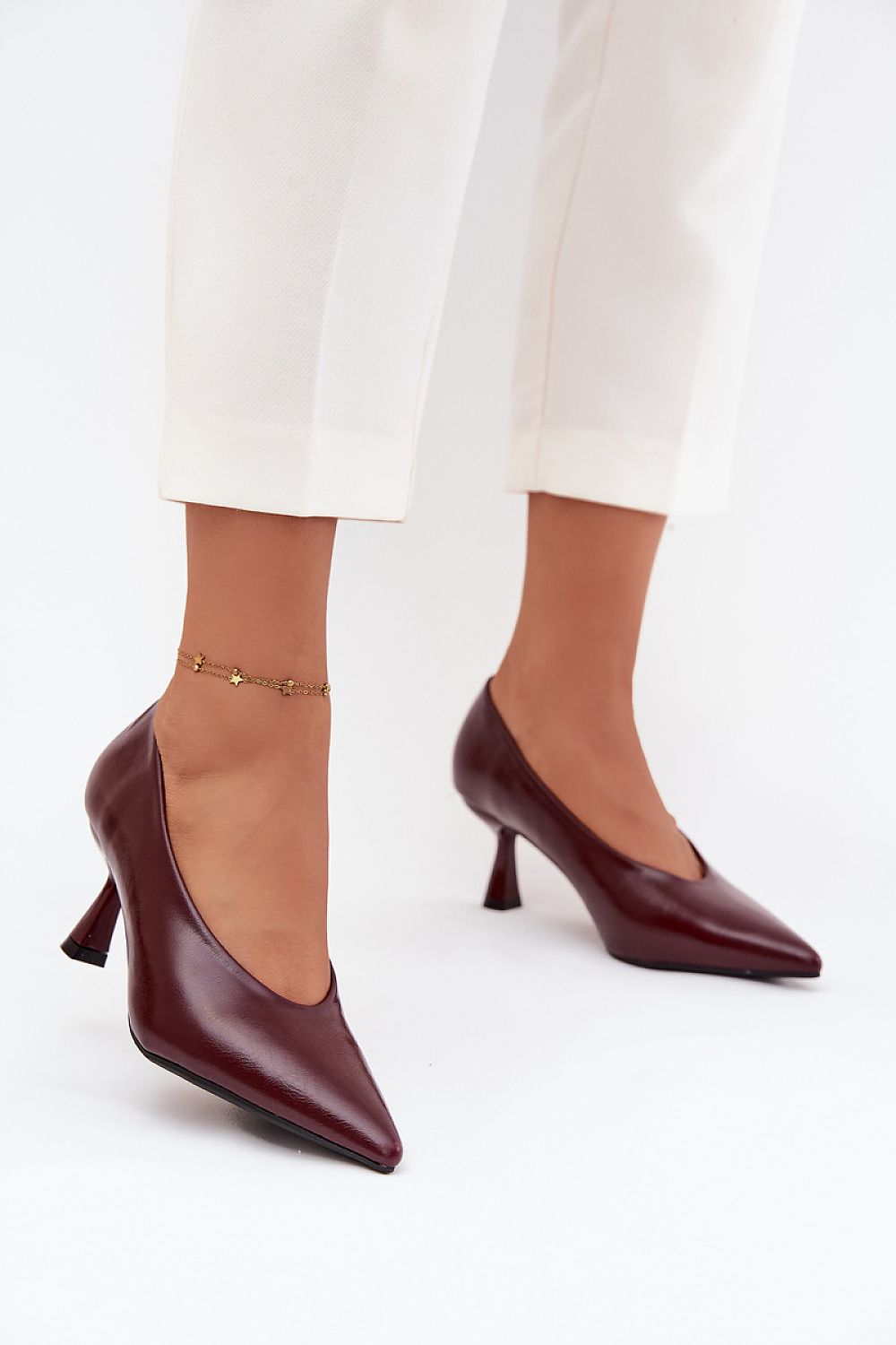 Women's Slip-On Pointed Toe Stiletto Pumps-Pumps Shoes-LeStyleParfait