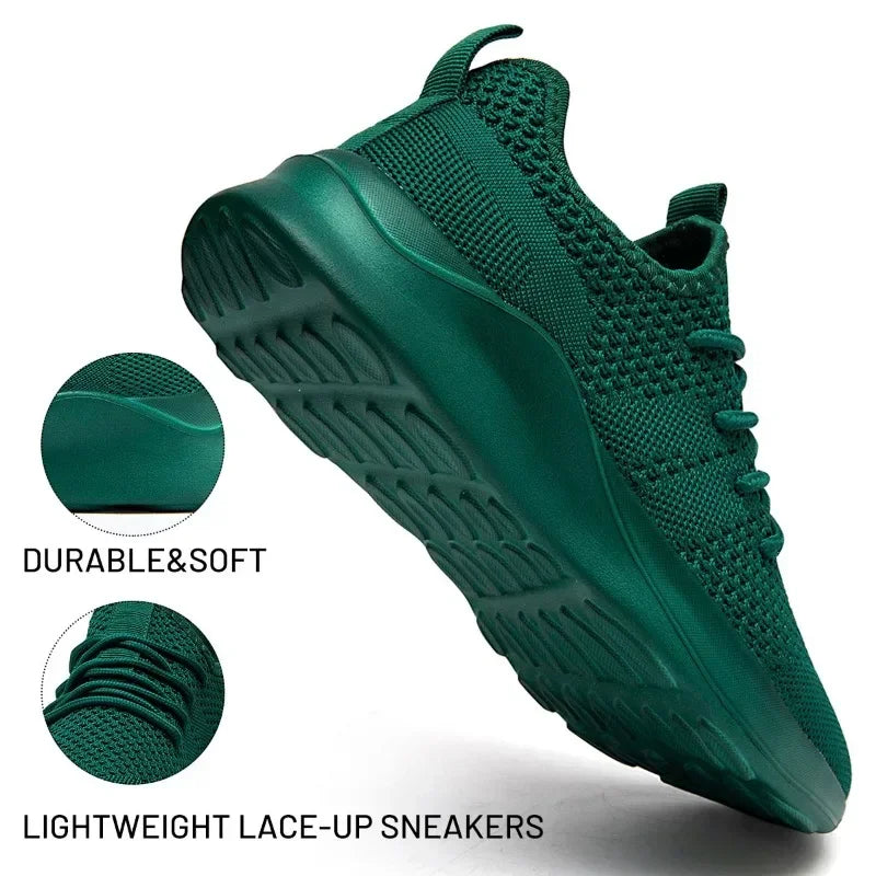 Women's Sneakers - Low-Top Sneakers - Lace-Up Spring-Autumn Shoes
