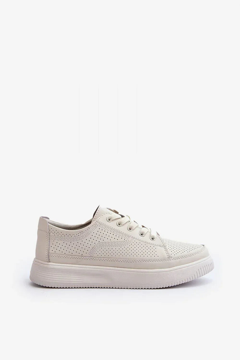 Women's Sneakers - Low-Top Sneakers - Lace-Up Spring Summer Autumn Shoes