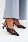 Women’s Square Heel Daily Sandals-Women's Sandals-LeStyleParfait