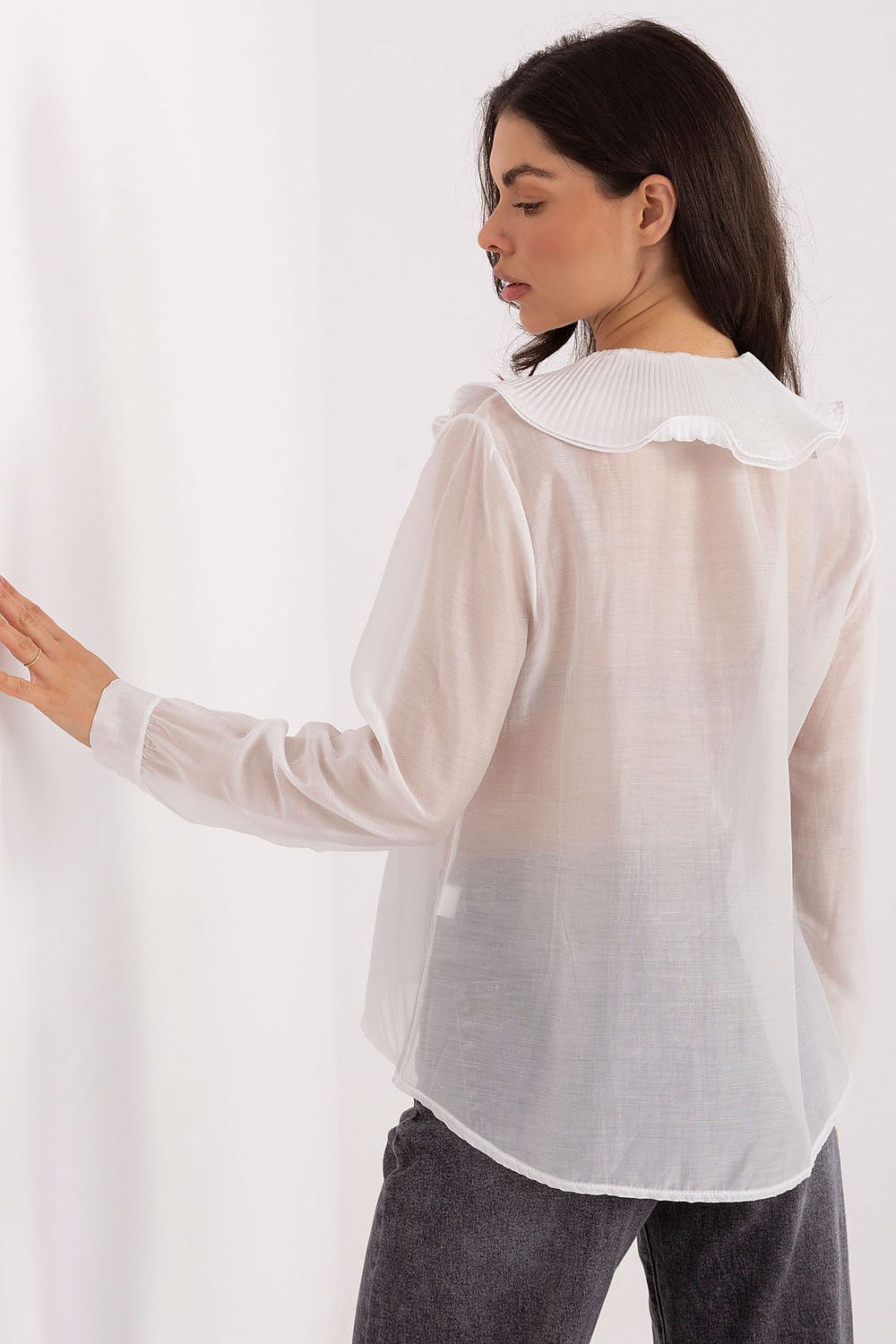 Women's Tencel Classic Shirt — Beige-LeStyleParfait