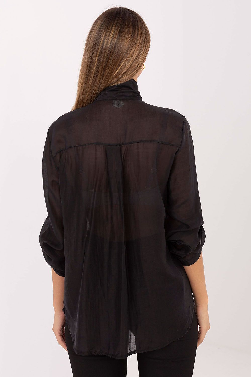 Women's Tencel Classic Shirt — Brown-LeStyleParfait