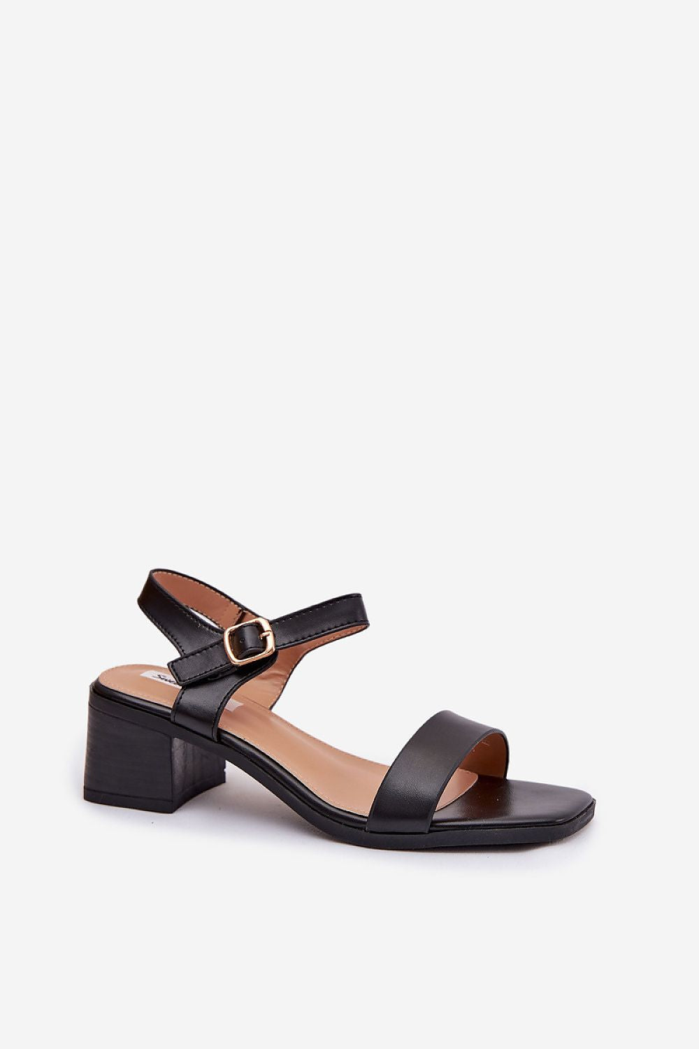 Women’s Textured Office Heel Sandals-Women's Sandals-LeStyleParfait