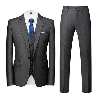 Yatab 3-Piece Formal Suit - Suit - LeStyleParfait Kenya