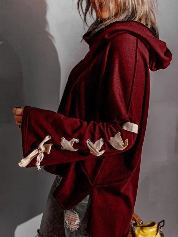 Women's Oversized Mock Neck Knit Sweater