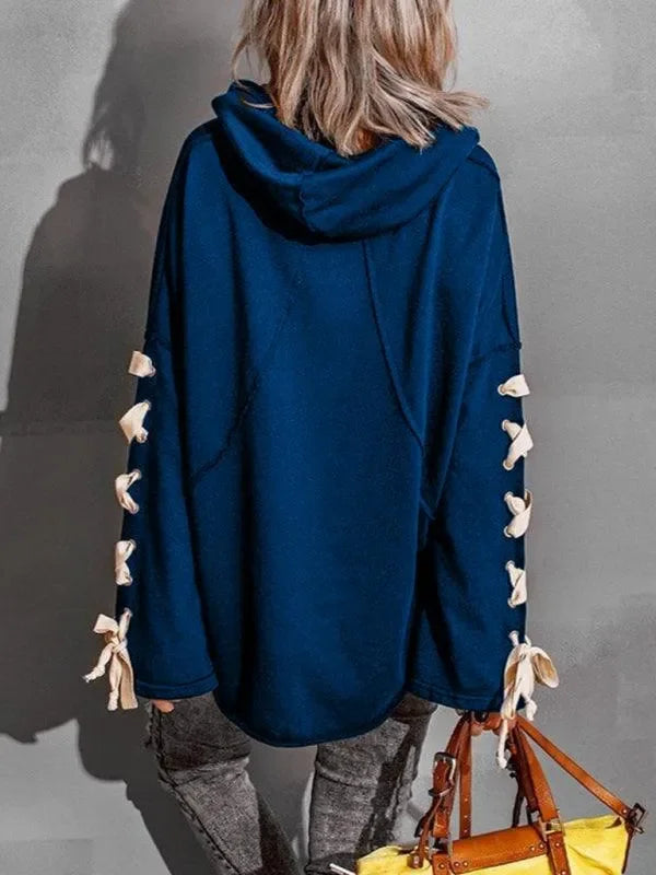 Women's Oversized Mock Neck Knit Sweater
