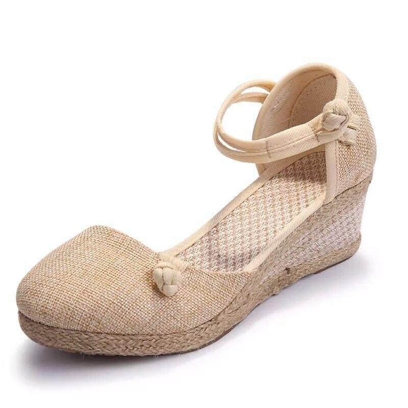Casual Breathable Wedge Shoes - Wedge Shoes - LeStyleParfait Kenya