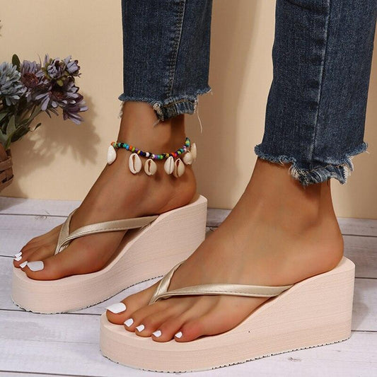 Flip Flop Sandals - Wedge Shoes - LeStyleParfait Kenya