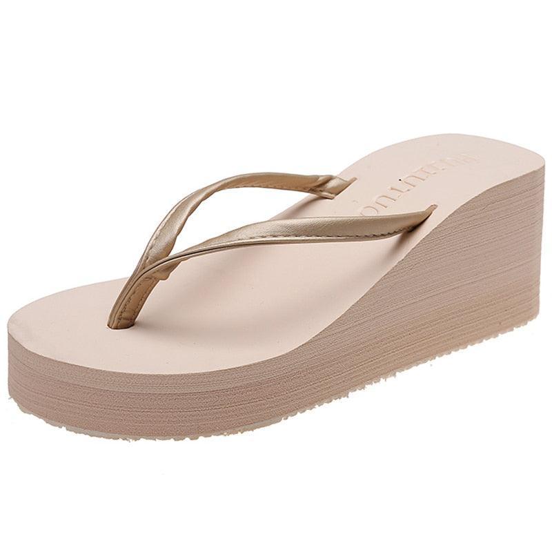 Flip Flop Sandals - Wedge Shoes - LeStyleParfait Kenya