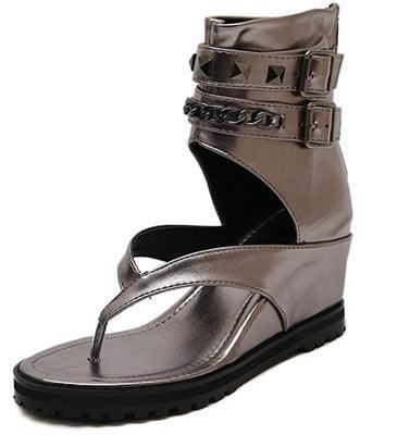 Gothe Ankle Strap Wedge Shoes - Wedge Shoes - LeStyleParfait Kenya
