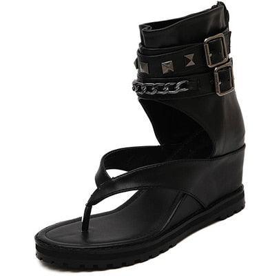 Gothe Ankle Strap Wedge Shoes - Wedge Shoes - LeStyleParfait Kenya