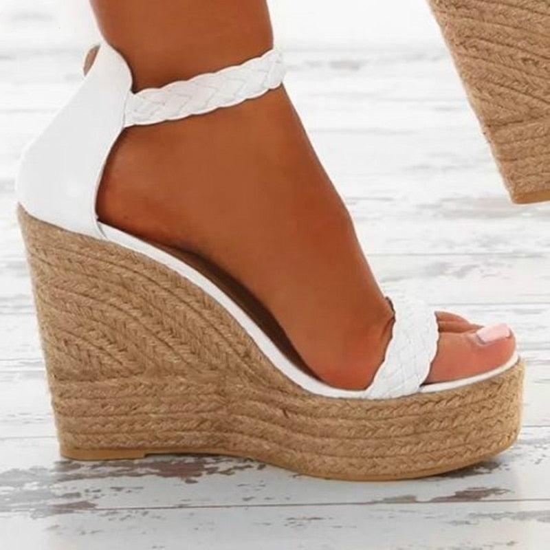 High Heels Wedge Sandals - Wedge Shoes - LeStyleParfait Kenya