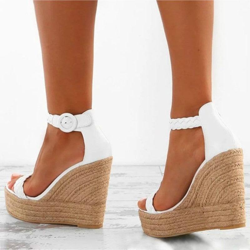 High Heels Wedge Sandals - Wedge Shoes - LeStyleParfait Kenya
