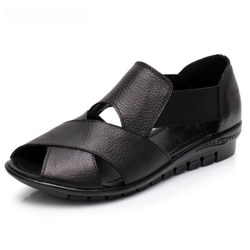 Low Heel Sandals - Wedge Shoes - LeStyleParfait Kenya