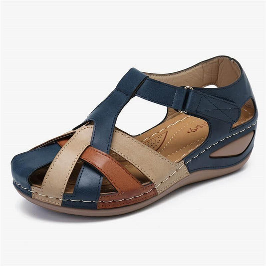 Multicolor Wedge Sandal Shoes - Wedge Shoes - LeStyleParfait Kenya