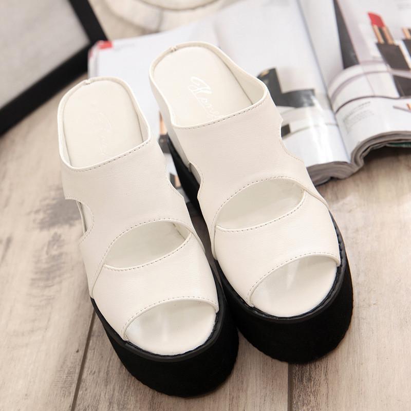 Platform Wedge Sandals - Wedge Shoes - LeStyleParfait Kenya