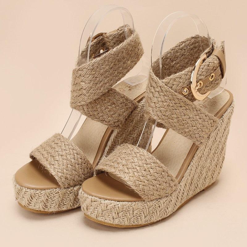 Robe Wedge Sandals Shoes - Wedge Shoes - LeStyleParfait Kenya