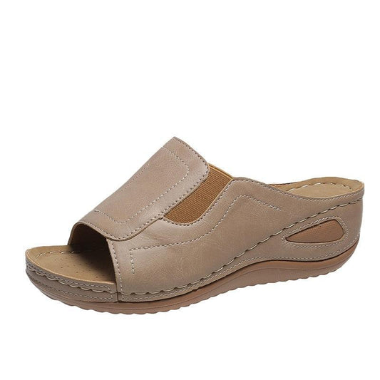 Slip-On Wedge Sandal Shoes - Wedge Shoes - LeStyleParfait Kenya