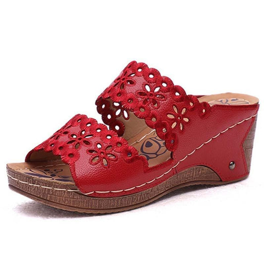 Slip-On Wedges Sandals - Wedge Shoes - LeStyleParfait Kenya